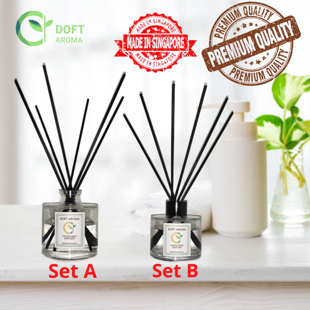 [Hotel Scents]130ml Premium Reed Diffuser Resort Aroma Fragrance Gift