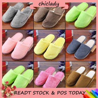 Image of 🔥CHD🔥Anti Slip Warm Cotton Home Bedroom Slippers Indoor Shoes