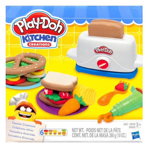 play doh toaster creations