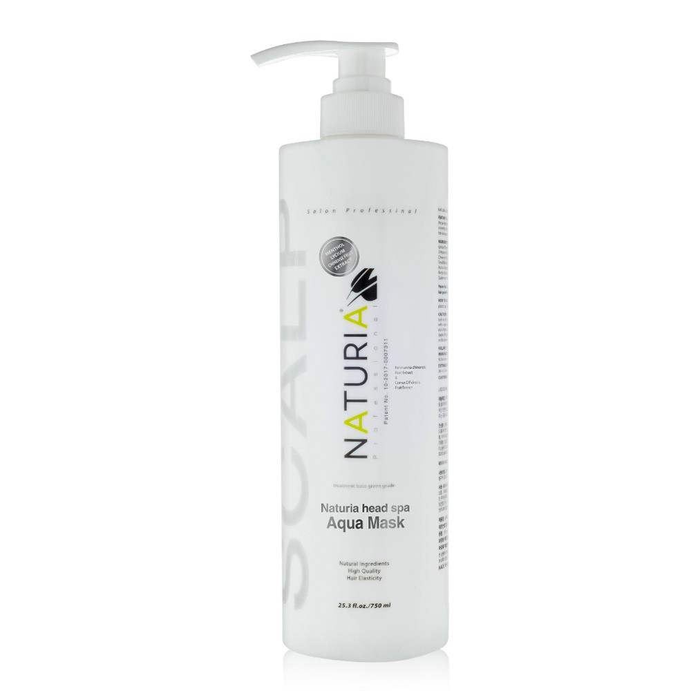 NATURIA HEAD SPA AQUA HAIR MASK 750ml *Hair loss prevention / Hair  blackening | Shopee Singapore