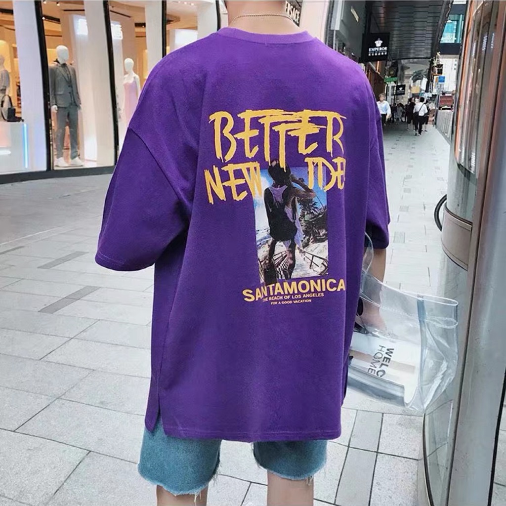 purple t shirt mens