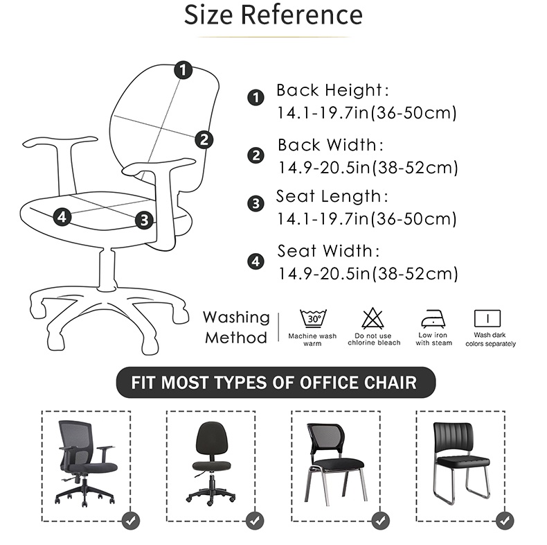 NH Waterproof Soft PU Leather Material Office Swivel Chair Cover Desk