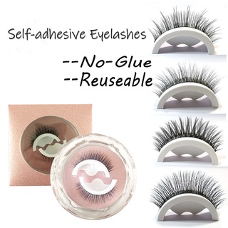 3D Professional Self Adhesive Eyelashes False Eyelashes Lashes Extension Makeup Tools
