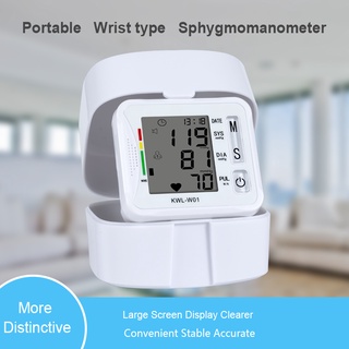 Image of [Local Ready Stocks] KWL-W01 Blood Pressure Monitors Home Use Wrist Sphygmomanometer Automatic Voice Broadcasting