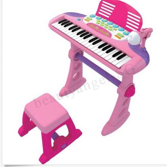 toy pink piano