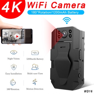 WD16 Mini WiFi  Camera HD Wireless IP Micro Cam Remote Monitor Tiny Video Recorder Motion Alarm IR Night Vision