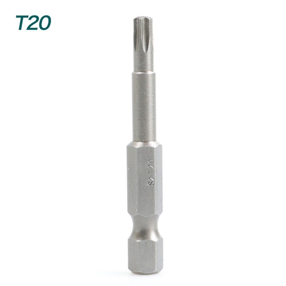 Details about   1/4" Hex Shank T20 Magnetic 5 Point Star Security Screwdrivers Bits 10pcs 