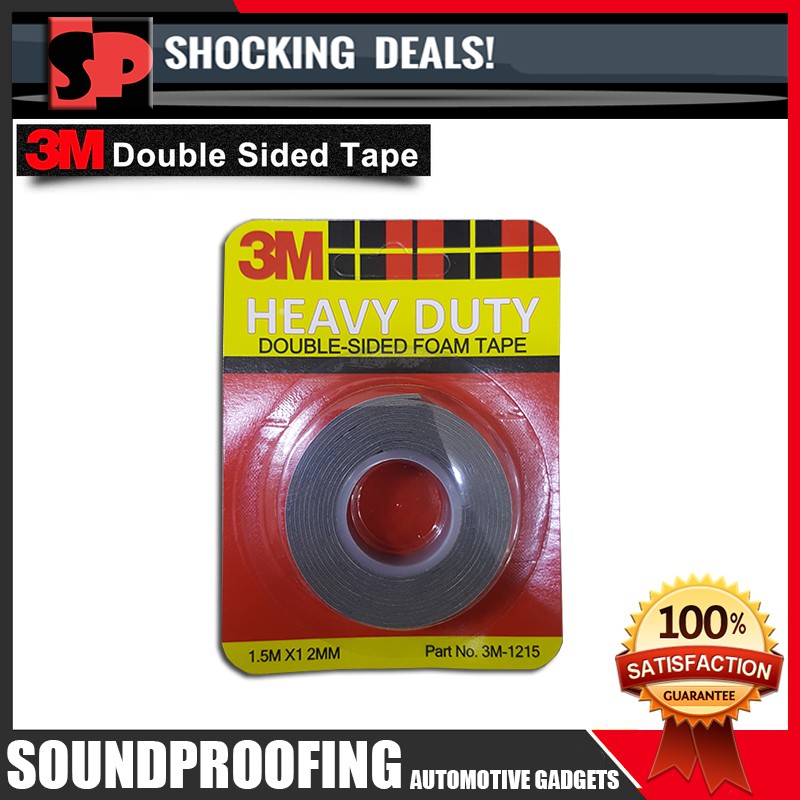 Original 3M Heavy Duty Double Sided Foam Tape 1 5Meter Long X 12MM   0846219da196d06718ec46586fb4d3cc