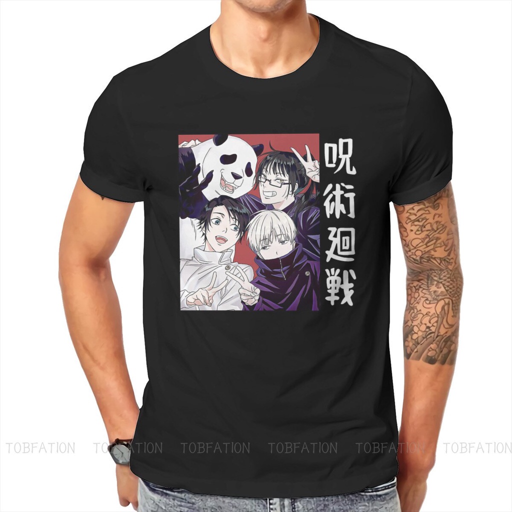 Jujutsu Kaisen-Camiseta de Anime para hombre Tops Algodix Harajuku ...
