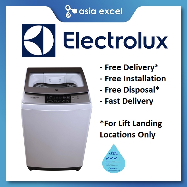 ELECTROLUX EWT7588H1WB 7.5KG CYCLONIC CARE TOP LOAD WASHING MACHINE