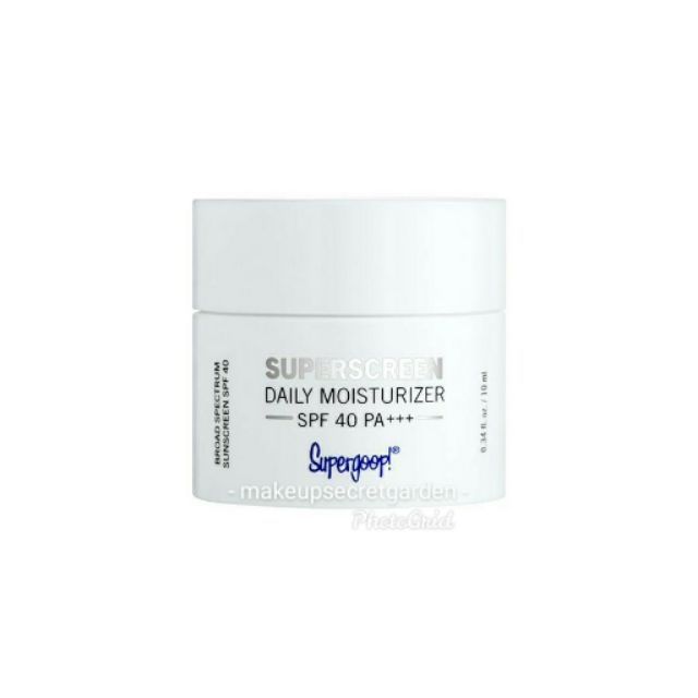 supergoop moisturizer sunscreen