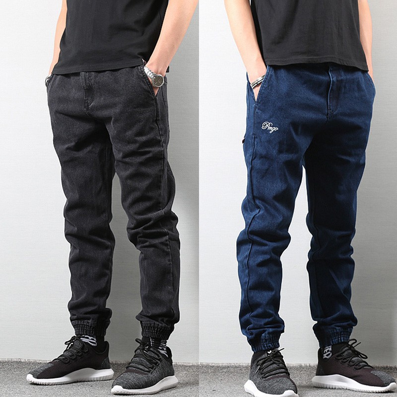 mens jogger denim