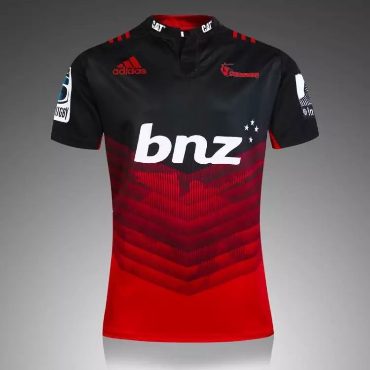 red rugby jersey