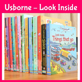 ★Look Inside★3-12y★Original Usborne Series★Lift the Flap★English Enrichment Story Kids Student Books★Knowledge Science