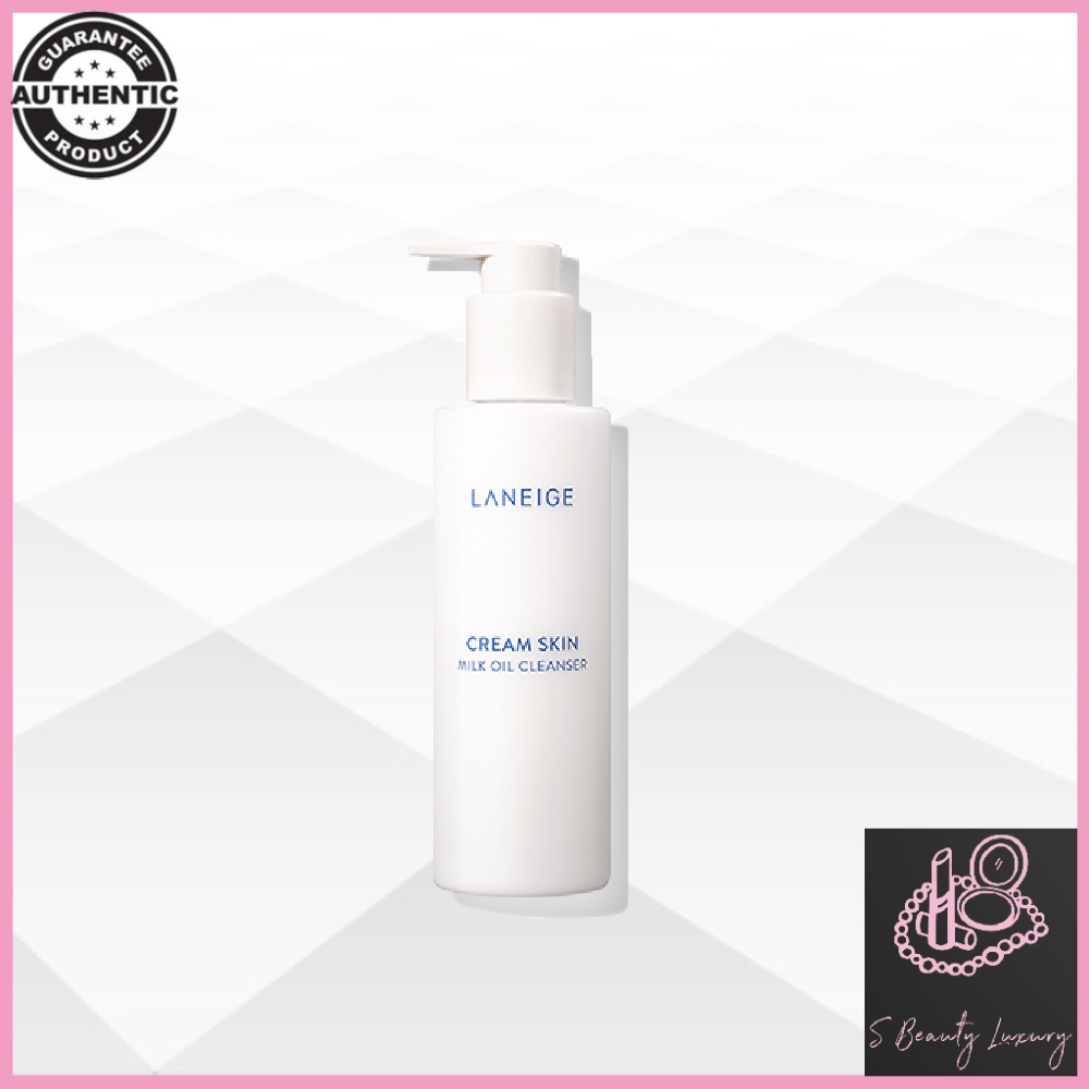 Laneige Cream Skin Milk Oil Cleanser (200ml) Shopee Singapore