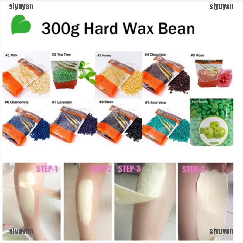 Siy 300g Depilatory Bean Hard Wax Beans Body Hair Removal Tool