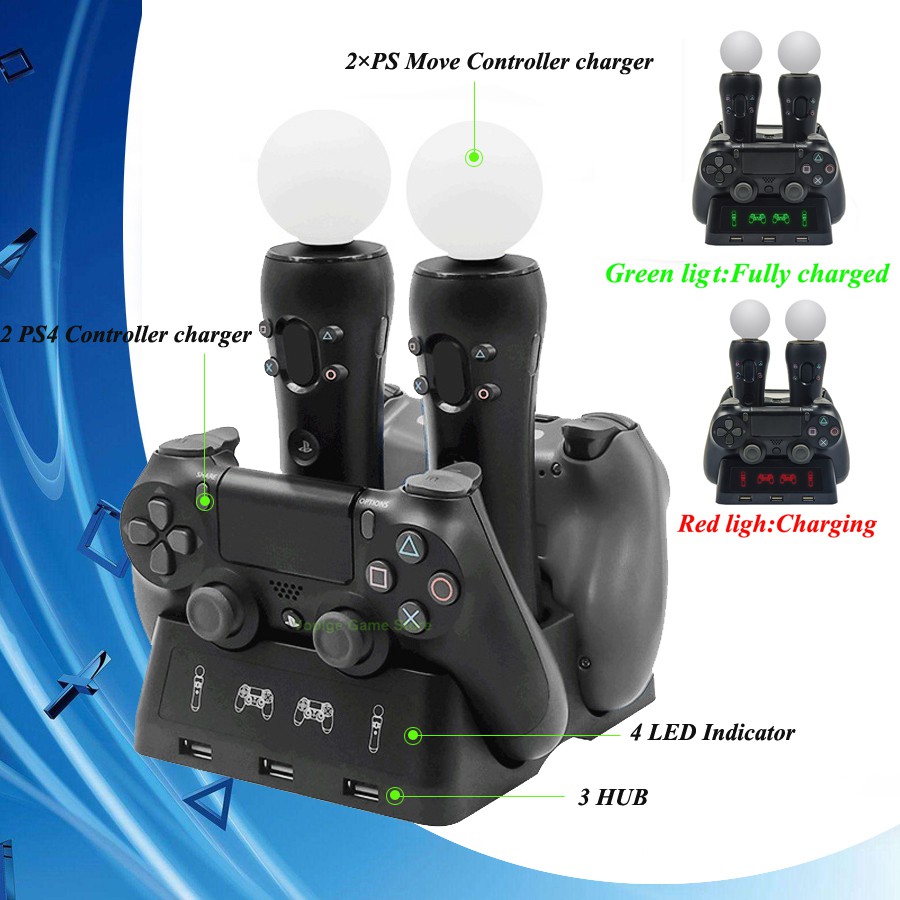 ps4 motion controller charging dock