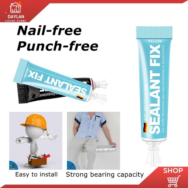Super Glue,Glass Glue Polymer Metal Adhesive Sealant Fix Waterproof