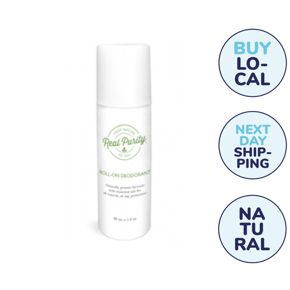 *No Stains!* Real Purity Rollon Natural Deodorant Shopee Singapore