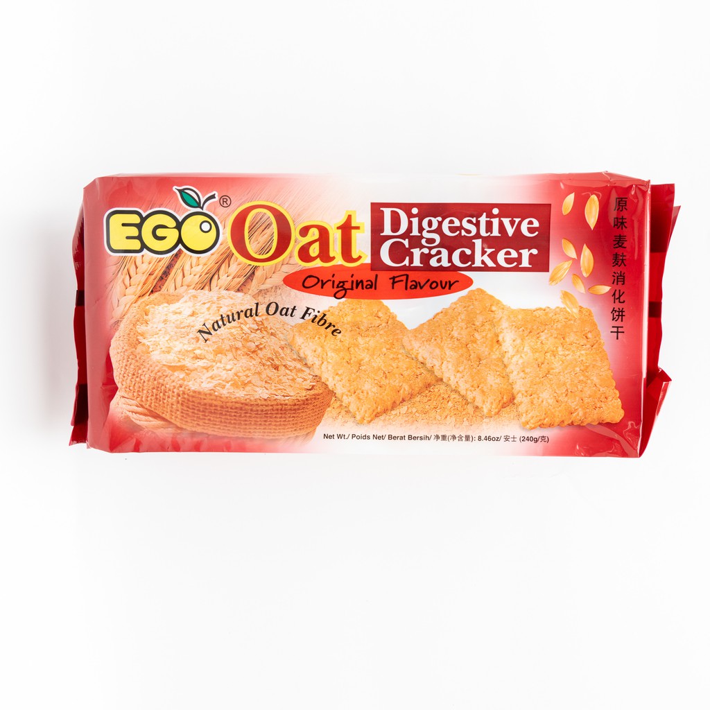 EGO Oat Digestive Crackers Original Flavour 240g Shopee Singapore
