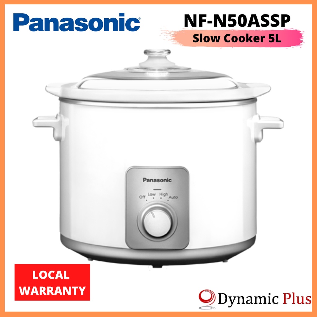 Panasonic NFN50ASSP Slow Cooker 5L Shopee Singapore