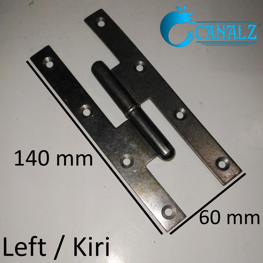 H Left Hinge 140x60 Mm Remove Door Hinge Remover 14cm 140mm Shopee Singapore