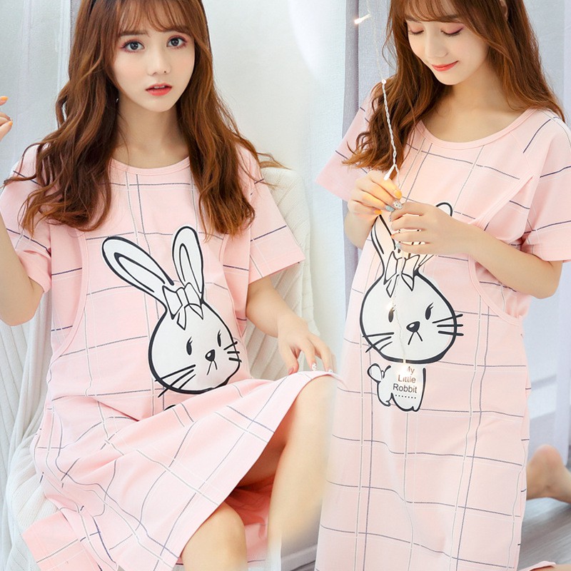 pregnant lady night dress