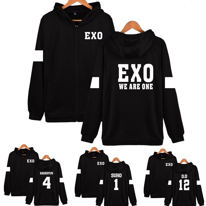 hoodie exo shopee