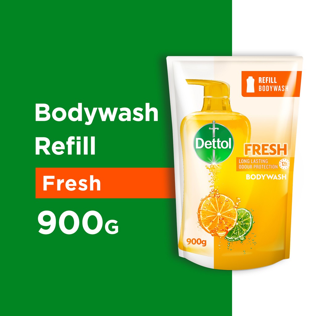 Dettol Body Wash Fresh Refill 900G Shopee Singapore