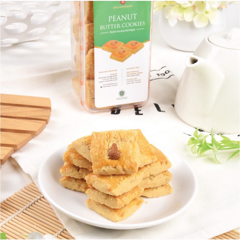 Holland Bakery Peanut Butter Cookies 250g / Cashew Nut Cookies / Peanut