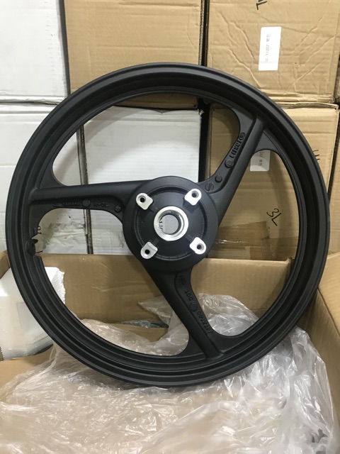 Shop Malaysia Sport Rim Enkei 3 Batang Y125z Y125zr Lc135 5s 4 Speed 4s Warna Susu Putih Hitam Mati Shopee Singapore