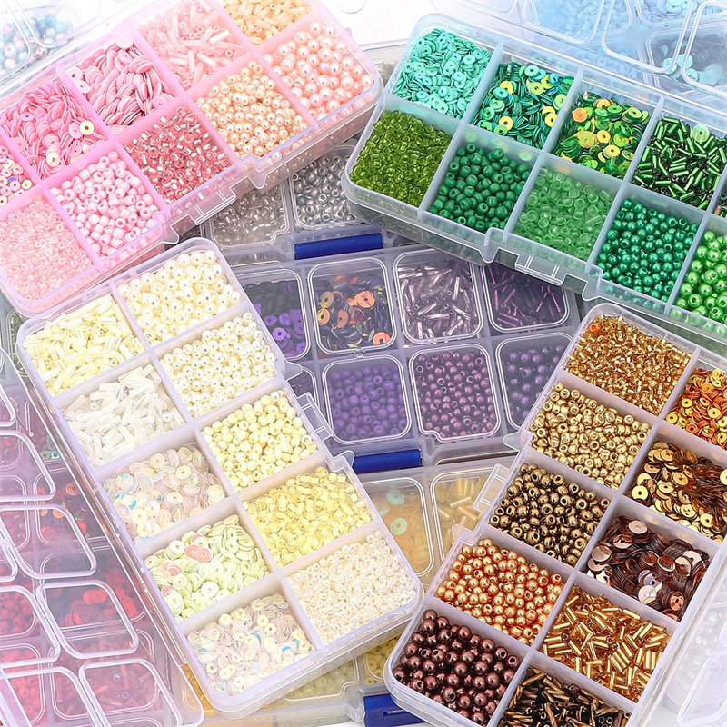Mixed rice beads sequins DIY to make beautiful fashion necklace bracelet handmade products 12 color