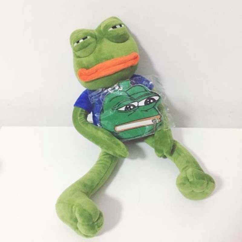 pepe frog plush toy