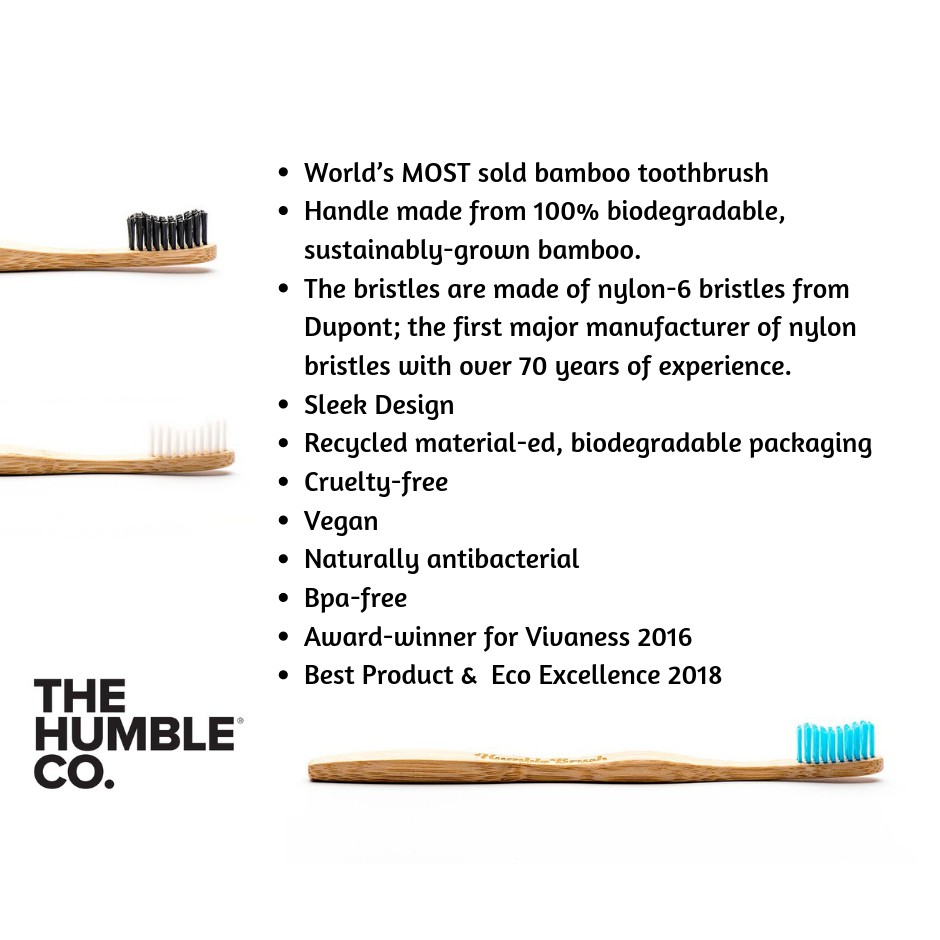 the humble co bamboo toothbrush