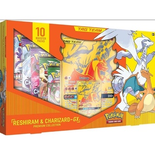 Pokemon TCG: Reshiram & Charizard-GX Premium box