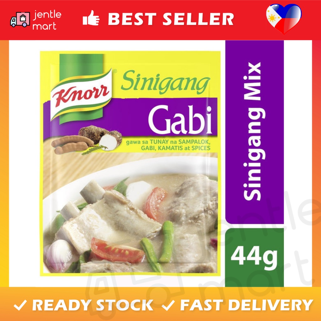 Knorr Sinigang Mix with Gabi 44g - [Pack of 2/ 4 or 10] | Shopee Singapore