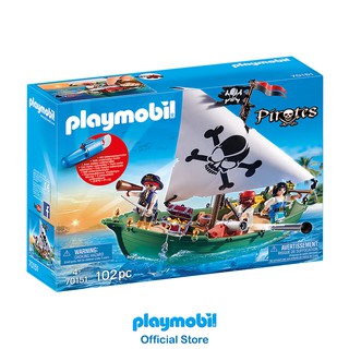 playmobil pirate boat