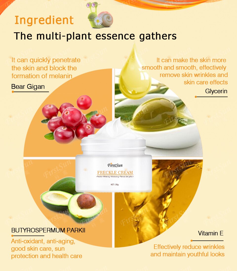 melanin blocking cream