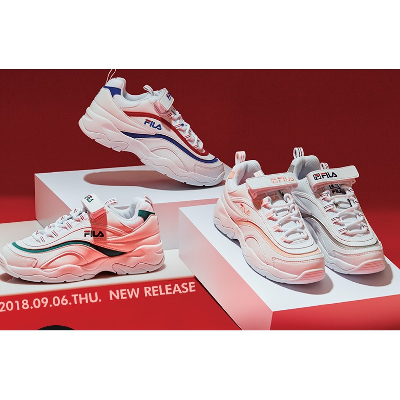 fila ray classic pink