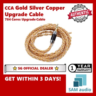 [🎶SG] CCA Gold Silver Copper Upgrade Cable