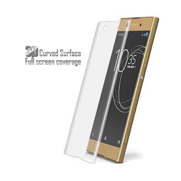 3d Full Cover 9h Tempered Glass Screen Protector For Sony Xperia Xa1 Plus Xa1 Shopee Singapore