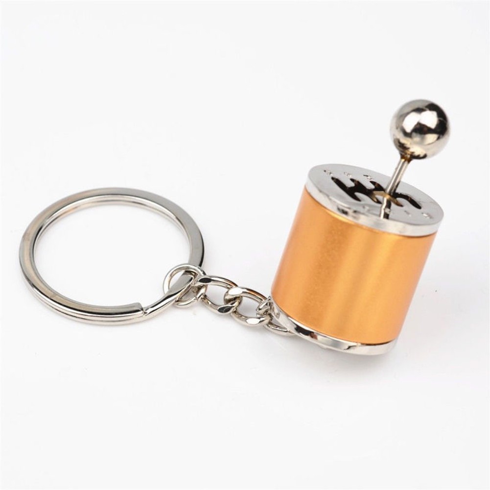 fidget gear shift keychain
