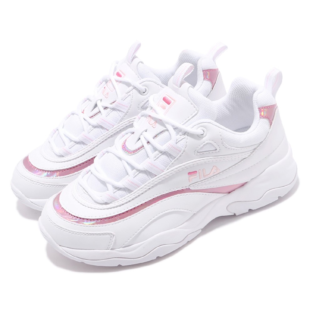 fila ray shiny pink