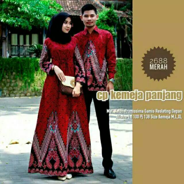 SHOPASHOP SOLO Kebaya  becomes a long dress batik  couple 