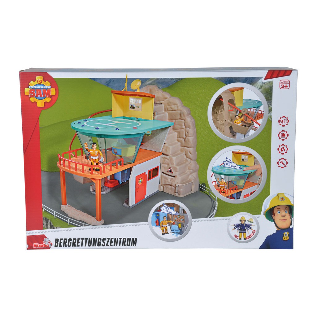 fireman sam mountain rescue playset