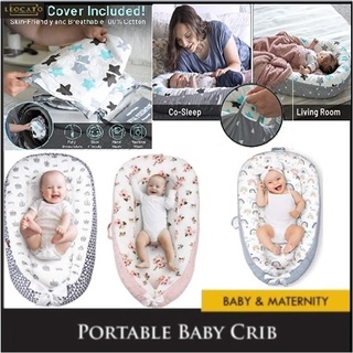 BABY BED PORTABLE LOUNGER NEST BED COT(READY STOCK)