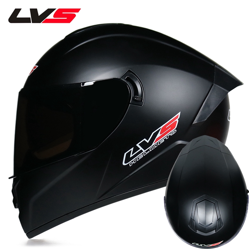 Dual Lens Motorcycle Helmet Men Full Face Helmet Moto Riding ABS