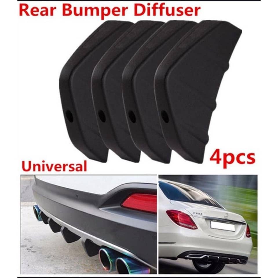 universal car rear bumper diffuser