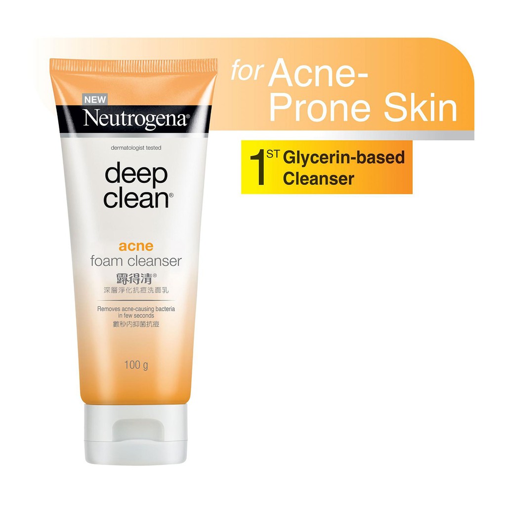 neutrogena foam