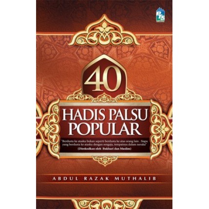Shop Malaysia 40 Popular Fake Hadith Shopee Singapore